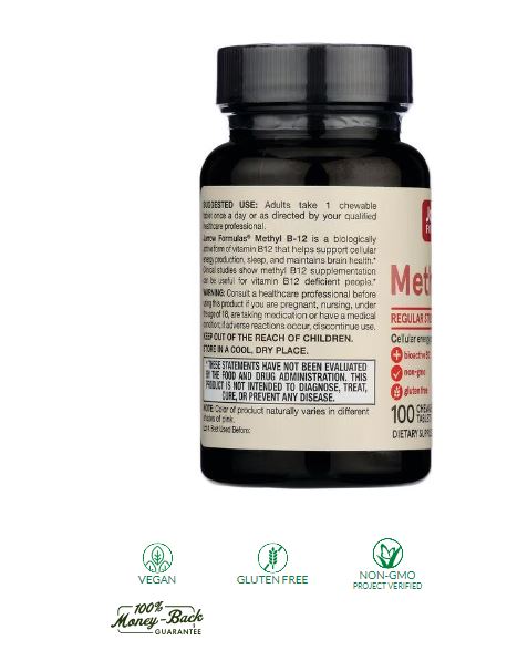 Methyl B-12 500 mcg 100 Lozenges- By Jarrow
