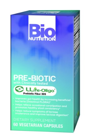 Pre-Biotic with LLife-Oligo Prebiotic Fiber XOS 1,400 mg 60 Vegetarian Capsules