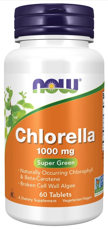 Chlorella, 1,000 mg, 60 Tablets, by Now