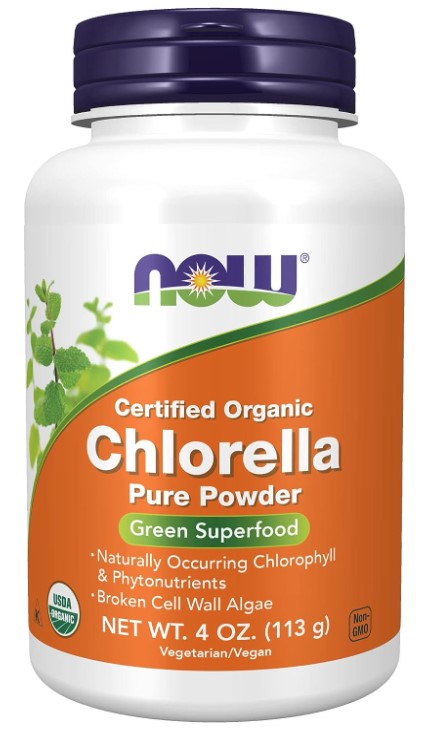 Chlorella Powder, Organic - 4 oz. by NOW