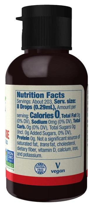 Better Stevia, Zero-Calorie Liquid Sweetener, Peppermint Cookie, 2 fl oz (59 mL), by Now Foods