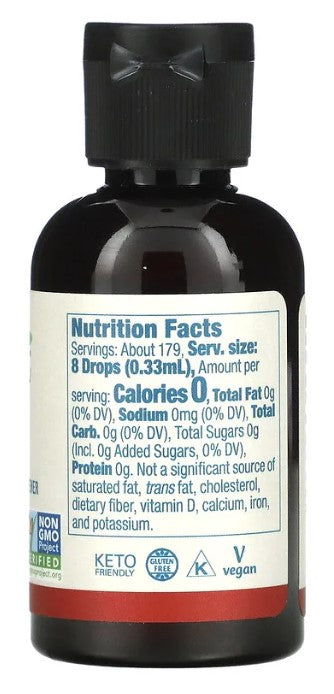 Better Stevia, Zero-Calorie Liquid Sweetener, Maple, 2 fl oz (59 ml), by NOW Foods
