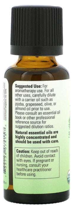 Lemongrass Oil, Organic, 1 fl oz (30 ml) by NOW Essential Oils