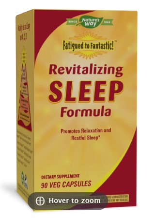 Fatigued to Fantastic Revitalizing Sleep Formula 90 Veg Capsules