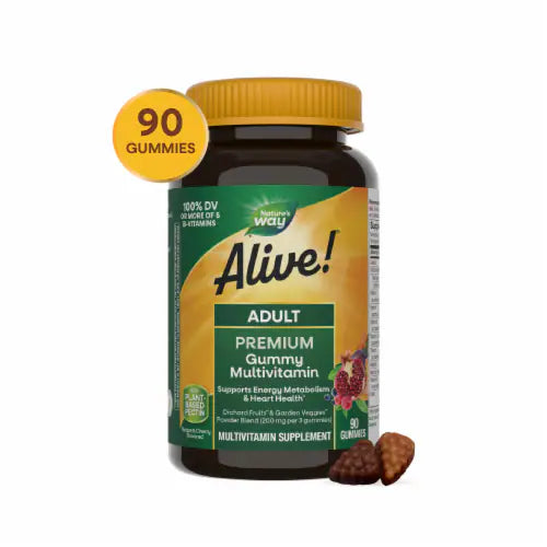 Alive! Multi-Vitamin Adult Gummies 90 Gummies