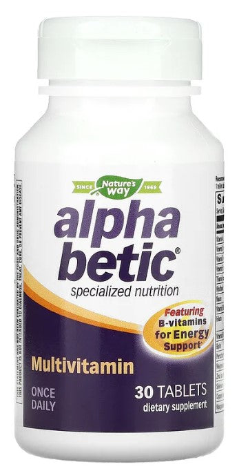 Alpha Betic Multivitamin 30 Tablets