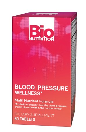Blood Pressure Wellness 60 Tablets by Bio Nutrition