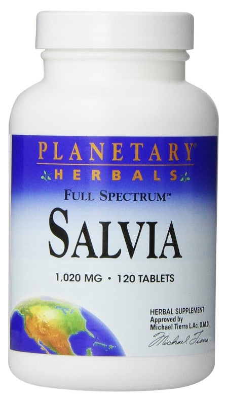 Full Spectrum Salvia with MSV 60 1,020 mg 120 Tablets