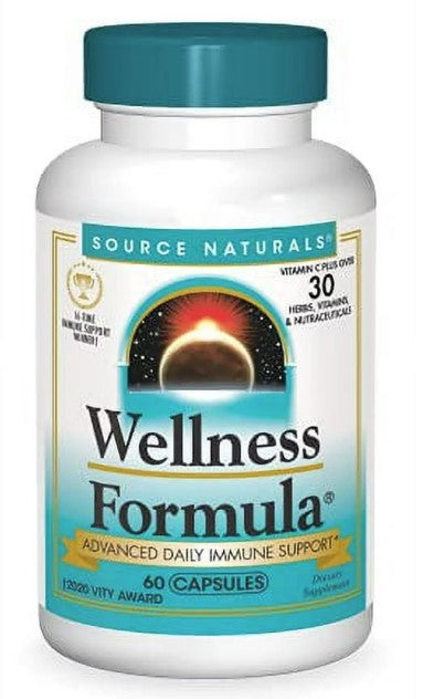 Wellness Formula Advanced Immune Support, 60 Capsules, by Source Naturals