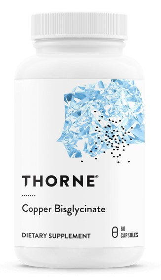 Copper Bisglycinate 60 Capsules, by Thorne