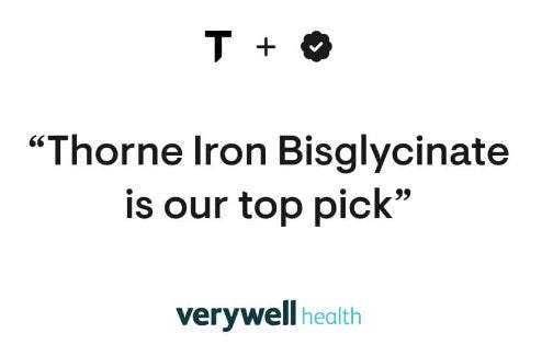 Iron Bisglycinate 60 Caps (NSF certified for sport), by Thorne