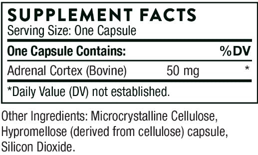 Adrenal Cortex 60 Capsules, by Thorne