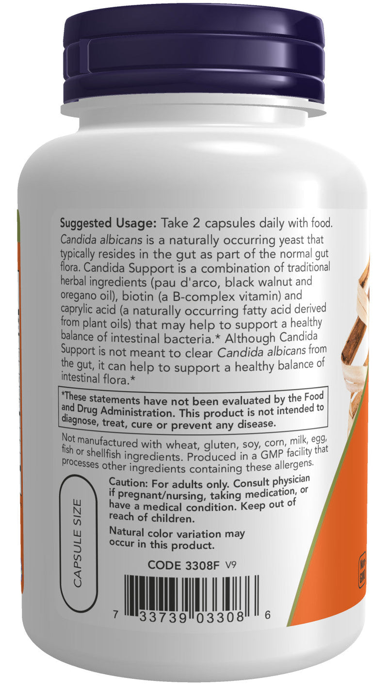 Candida Support 90 Veg Capsules - 2 pack