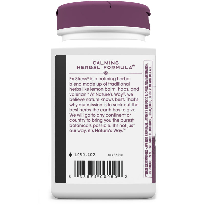 Ex-Stress Calming Formula 445 mg 100 Vege Capsules by Nature&