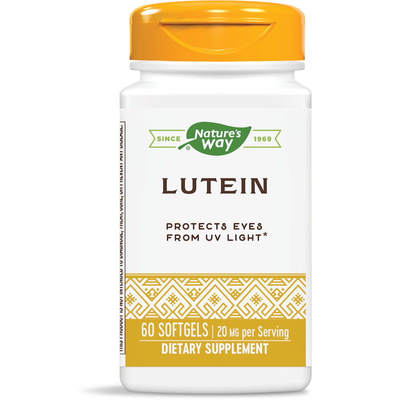 Lutein 20 mg 60 Softgels by Nature&
