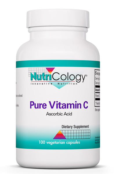 Pure Vitamin C 100 Vegetarian Capsules by Nutricology best price