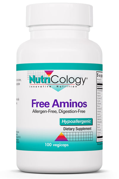 Free Aminos 100 Vegetarian Capsules by Nutricology best price