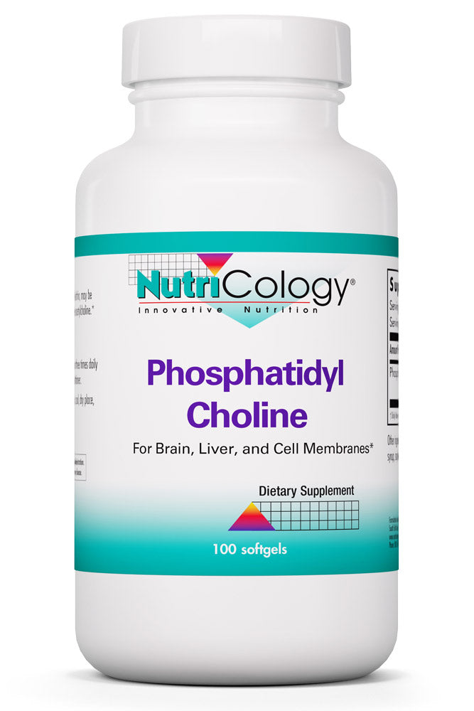Phosphatidyl Choline 100 Softgels by Nutricology best price