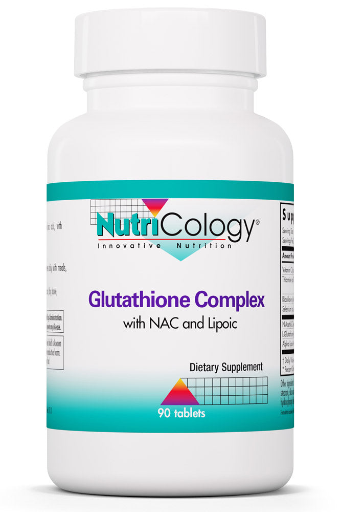 Glutathione Complex 90 Tablets by Nutricology best price
