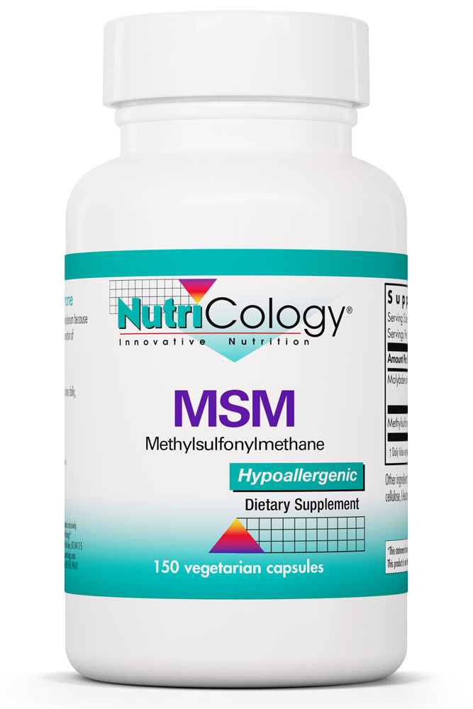MSM 150 Vegetarian Capsules by Nutricology best price