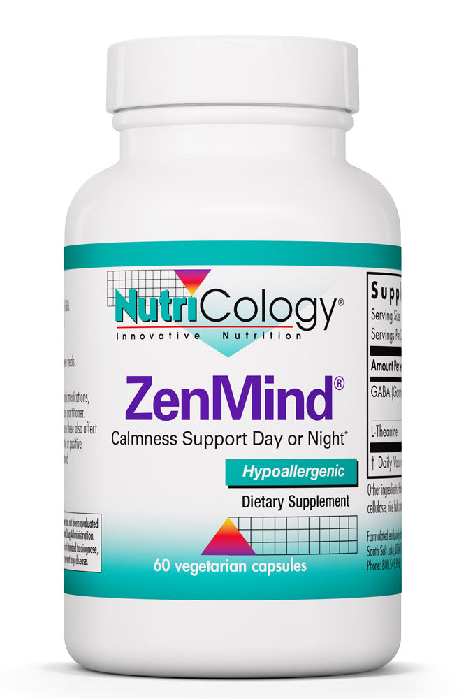 ZenMind 60 Vegetarian Capsules by Nutricology best price