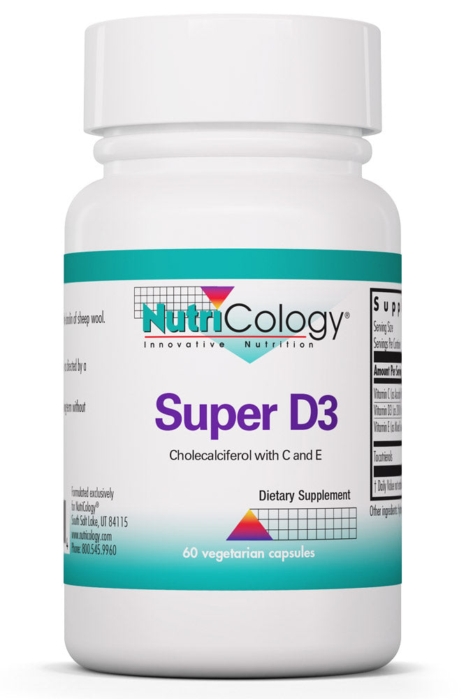 Super D3 60 Vegetarian Capsules by Nutricology best price