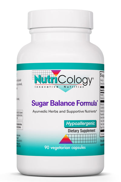 Sugar Balance Formula 90 Vegetarian Capsules by Nutricology best price