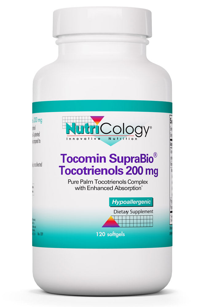 Tocomin SupraBio Tocotrienols 200 mg 120 Softgels by Nutricology best price