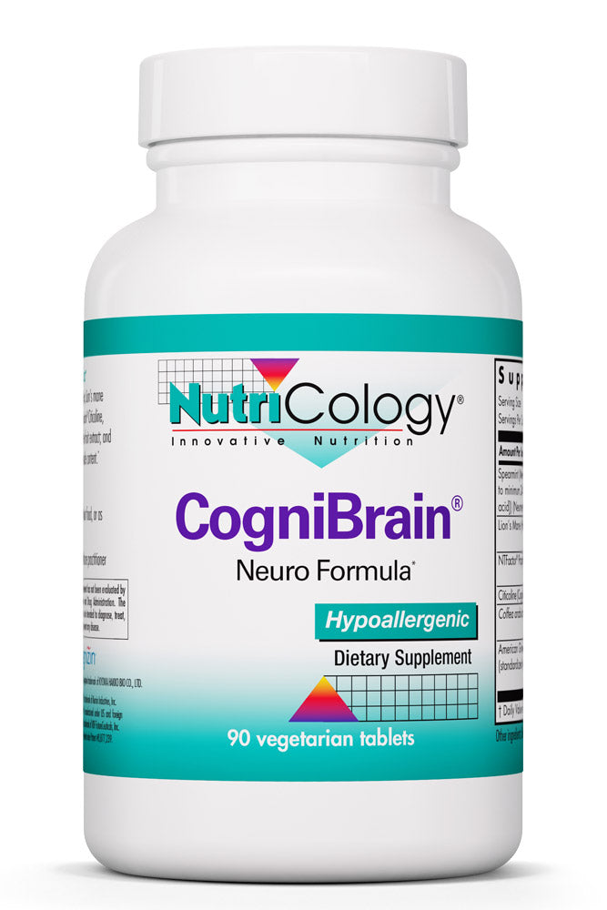 CogniBrain 90 Vegetarian Tablets by Nutricology best price