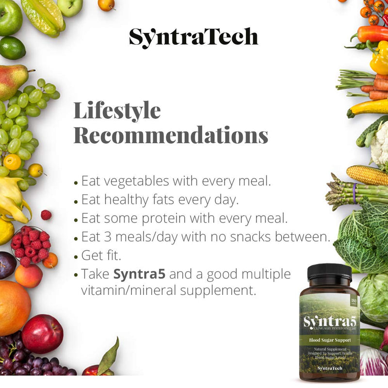 Syntratech Syntra5 Blood Sugar Support (3 bottles pack)
