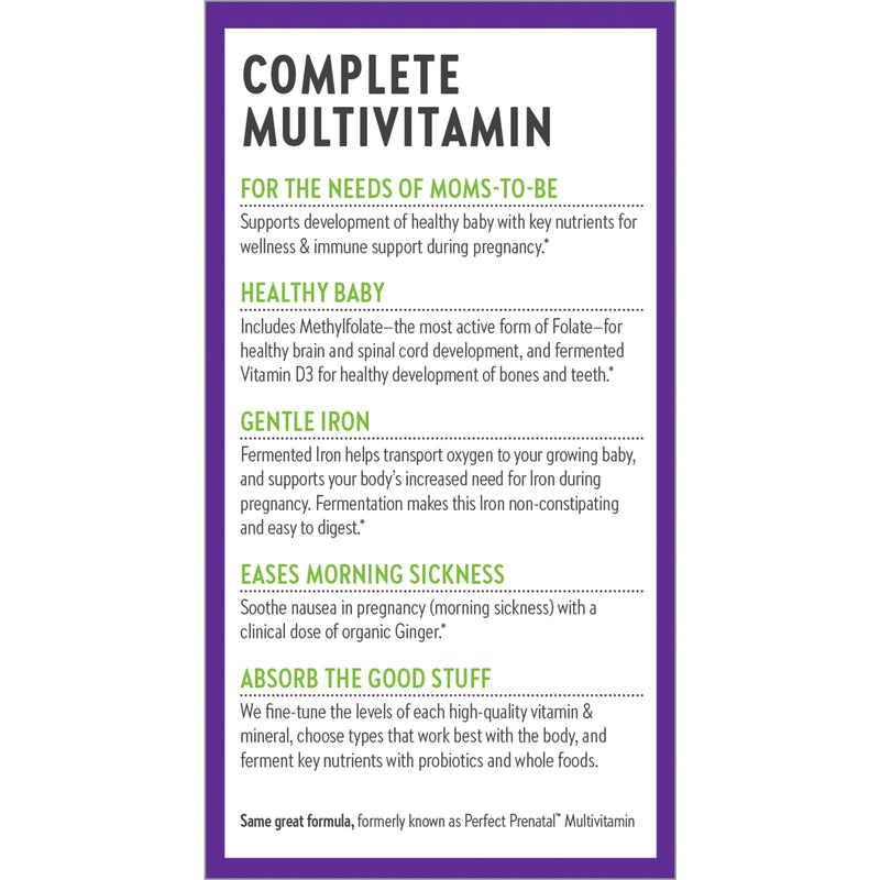 Perfect Prenatal Multivitamin 270 Tablets