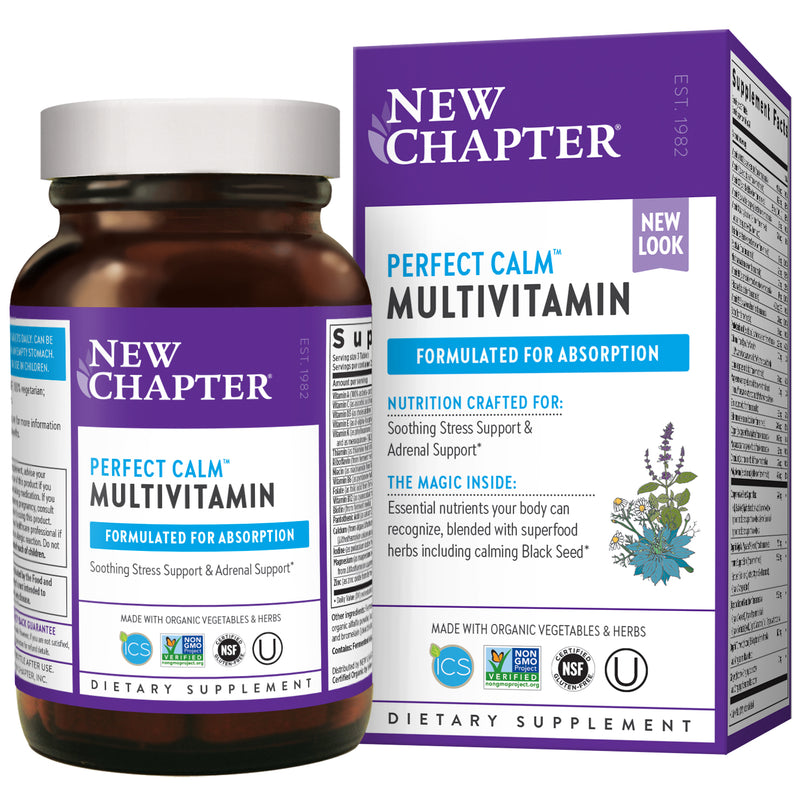 Perfect Calm Multivitamin 144 Tablets by New Chapter best price