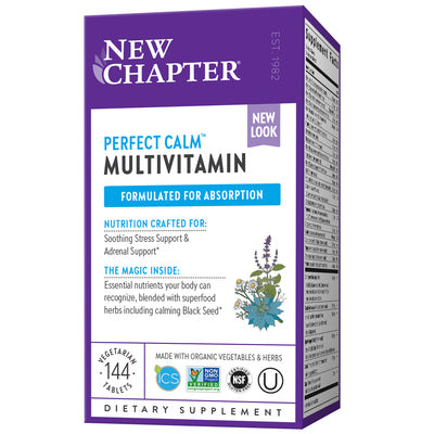 Perfect Calm Multivitamin 144 Tablets by New Chapter best price
