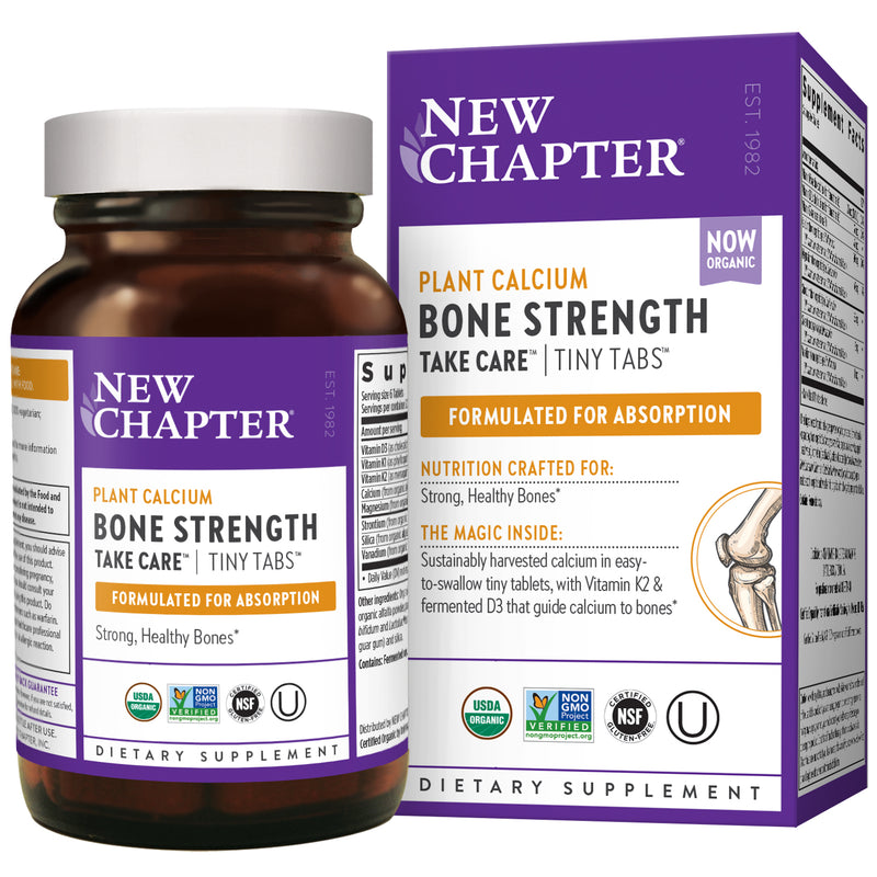 Bone Strength Take Care Tiny Tabs 240 Tablets by New Chapter best price