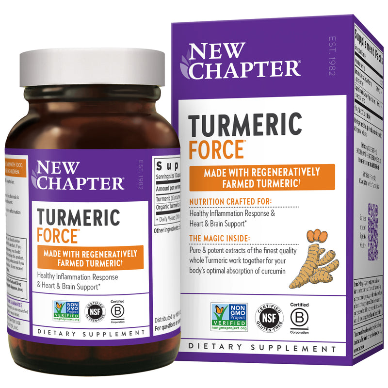 Turmeric Force 60 Liquid Vcaps by New Chapter best price