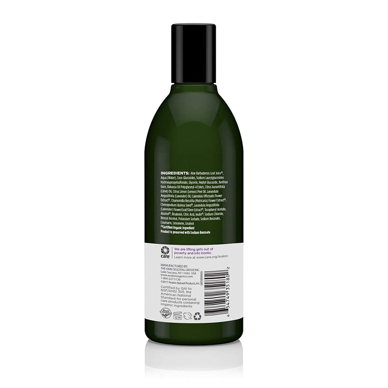 Bath & Shower Gel Lavender 12 fl oz by Avalon Organics Best Price