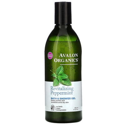 Bath & Shower Gel Peppermint 12 fl oz by Avalon Organics Best Price