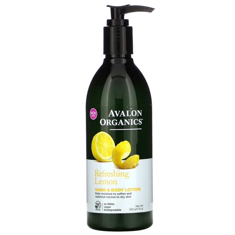 Hand & Body Lotion Lemon 12 oz by Avalon Organics Best Price