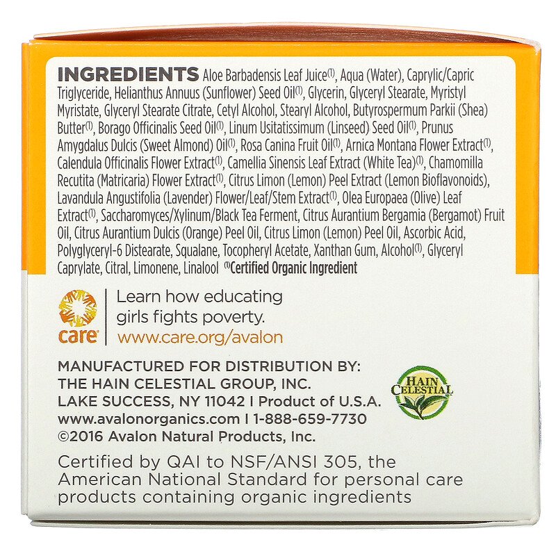Vitamin C Renewal Renewal Cream 2 oz by Avalon Organics best price