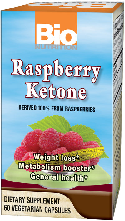 100% Natural Raspberry Ketone 500 mg 60 Vegetarian Capsules by Bio Nutrition best price