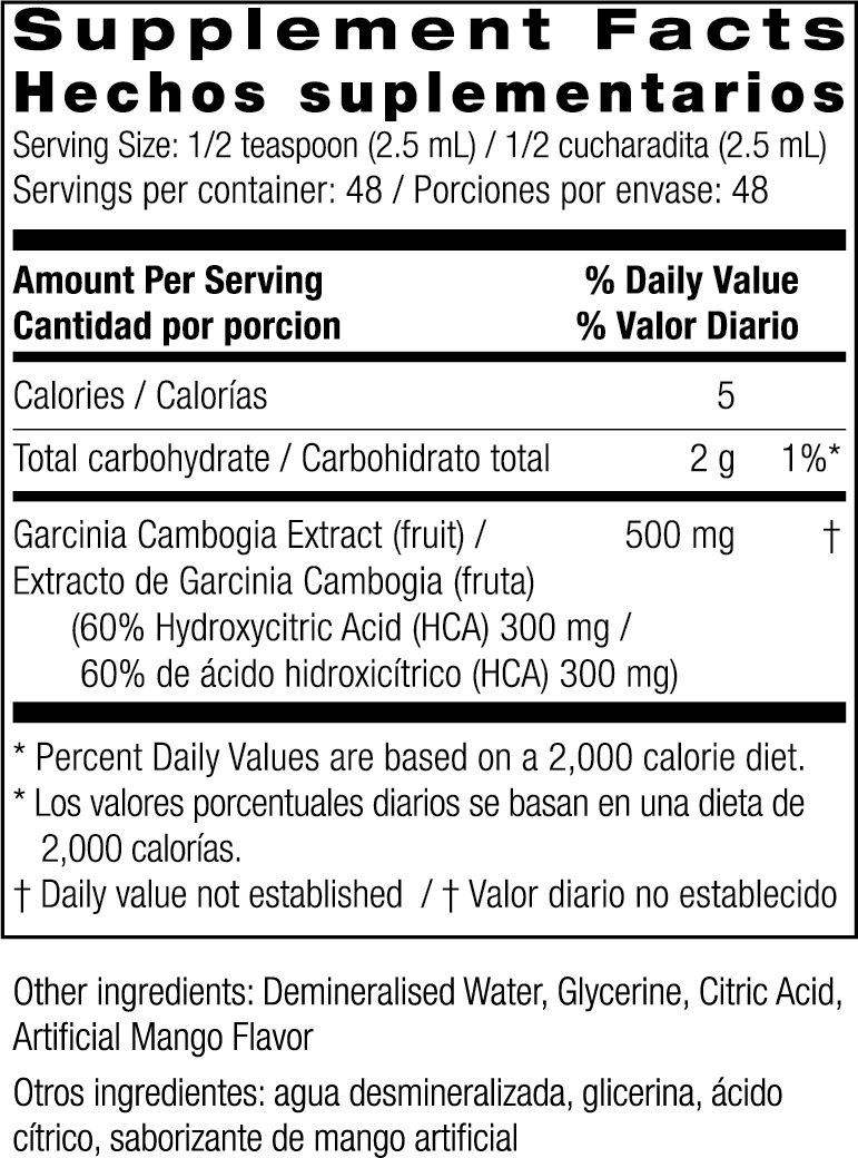 Garcinia Cambogia Extract 4 fl oz (120 ml) by Bio Nutrition best price