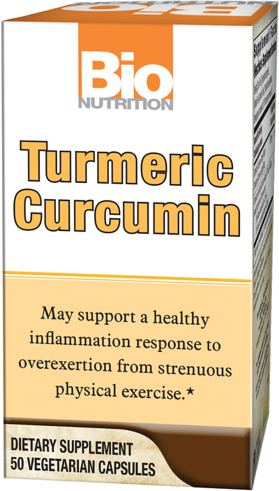 Turmeric Curcumin 500 mg 50 Vegetarian Capsules by Bio Nutrition best price 