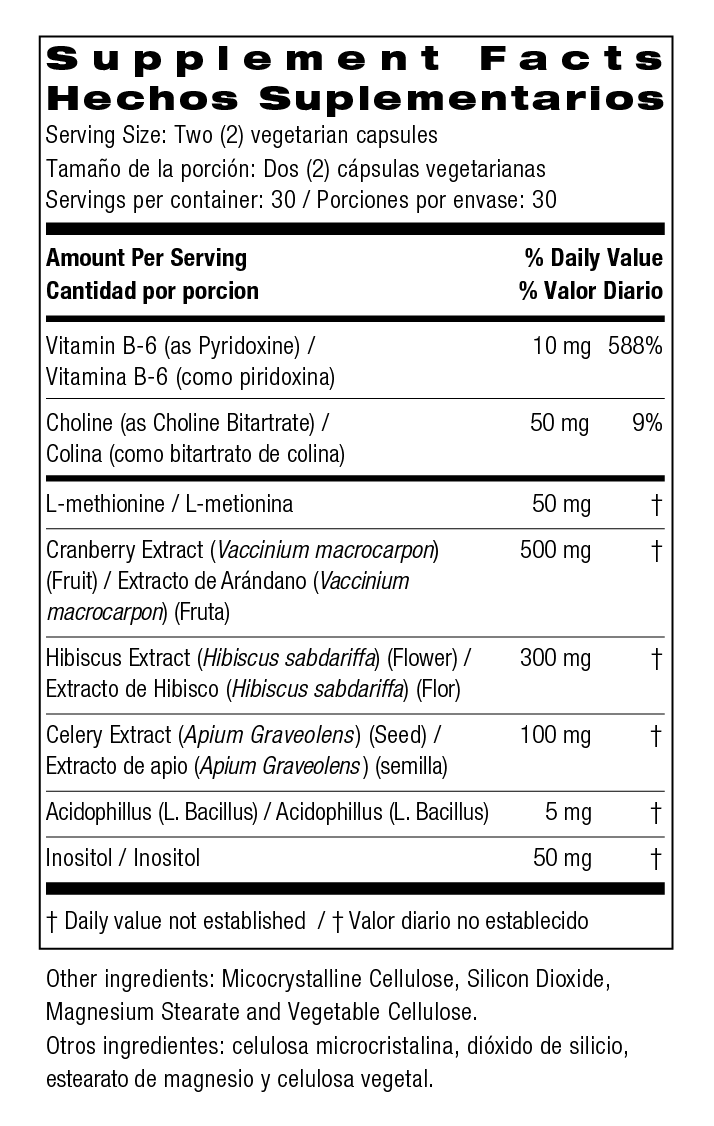 Kidney Bladder Wellness 60 Vegetarian Capsules by Bio Nutrition best price