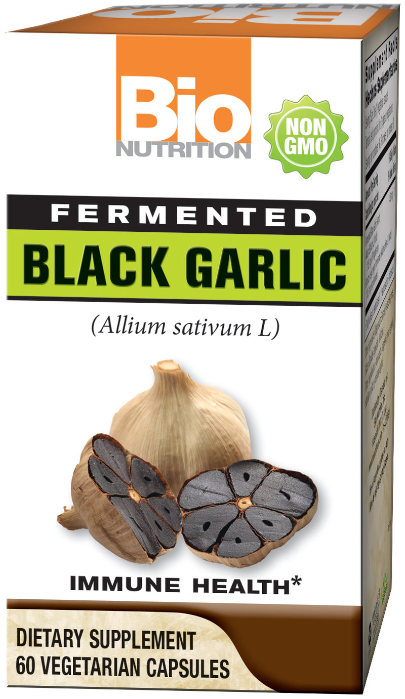 Fermented Black Garlic 450 mg 60 veg caps by Bio Nutrition best price