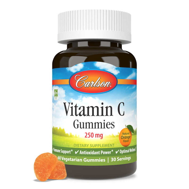 Vitamin C Gummies - 60 Vegetarian Gummies
