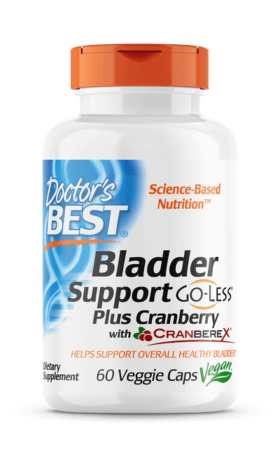 Bladder Support Go-Less Plus Cranberry 60 Vege Caps by Doctor's Best best price