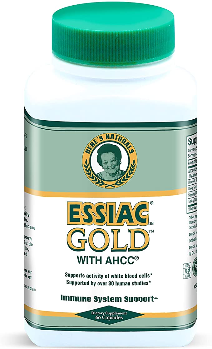 ESSIAC Gold with AHCC 500MG 60 Capsules