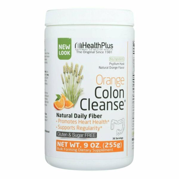 Colon Cleanse Orange Flavor 9 oz (255 g) by Health Plus best price