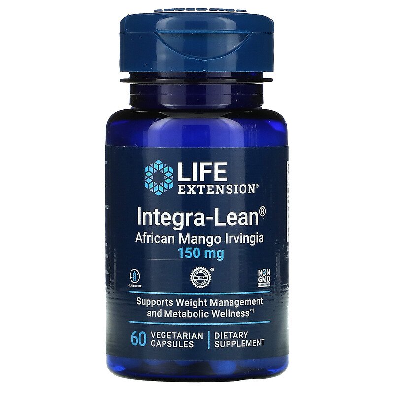 Integra-Lean African Mango Irvingia 150 mg 60 Vegetarian Capsules