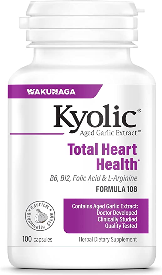 Formula 108 Aged Garlic Extract Total Heart Health 100 Capsules